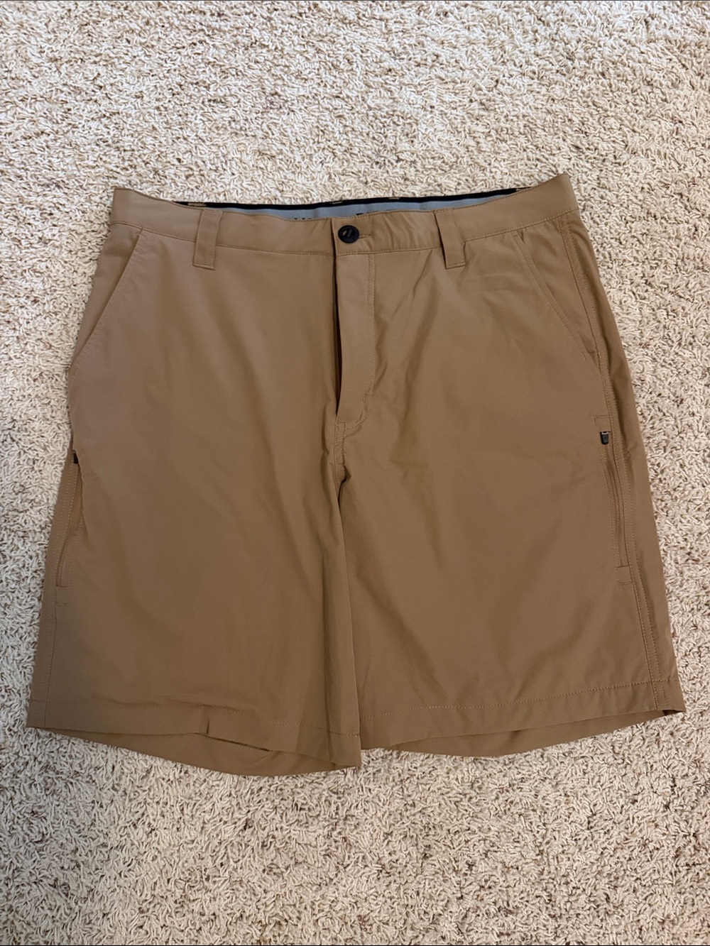 Orvis Men's Hybrid Utility Shorts - Khaki Brown